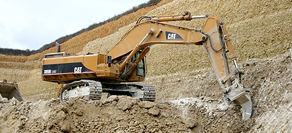 Circuit d'extraction carrière calcaire