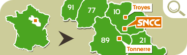 Situation géographique carrières de Coussegrey dans l'Aube (10)