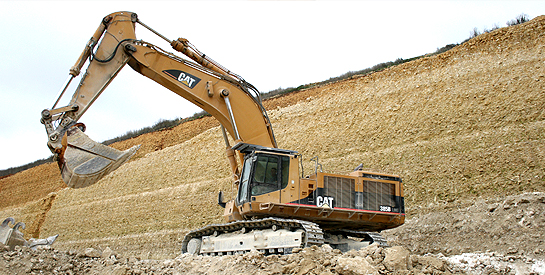 Camion de carrieres aube